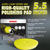 SONAX Yellow Dual Action Polishing Pad - 5.5 Inch